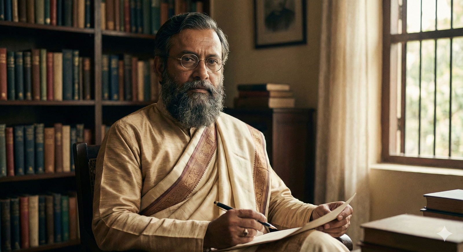 Bankim Chandra Chatterjee Portrait